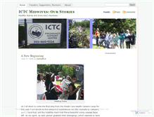 Tablet Screenshot of ictcmidwives.wordpress.com