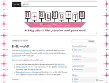 Tablet Screenshot of blogtobraggabout.wordpress.com