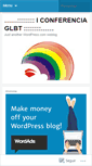 Mobile Screenshot of conferenciaglbtba.wordpress.com