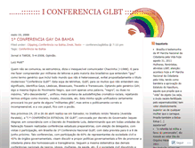 Tablet Screenshot of conferenciaglbtba.wordpress.com