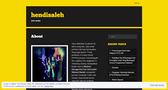 Desktop Screenshot of hendisaleh.wordpress.com