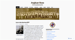 Desktop Screenshot of anglicanrose.wordpress.com