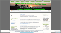 Desktop Screenshot of gubugsurya.wordpress.com