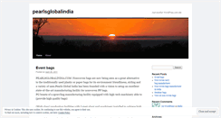 Desktop Screenshot of pearlsglobalindia.wordpress.com