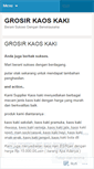 Mobile Screenshot of kaoskakimurahmeriah.wordpress.com