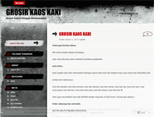 Tablet Screenshot of kaoskakimurahmeriah.wordpress.com