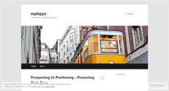 Desktop Screenshot of mybipys.wordpress.com