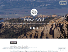 Tablet Screenshot of heliconwest.wordpress.com