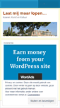 Mobile Screenshot of laatmijmaarlopendotcom.wordpress.com