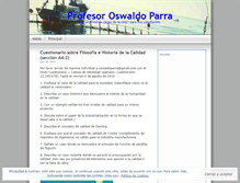 Tablet Screenshot of oswaldoparra.wordpress.com