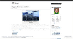 Desktop Screenshot of ictideas.wordpress.com