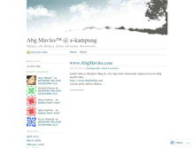 Tablet Screenshot of abgmavles.wordpress.com