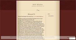 Desktop Screenshot of manasulte.wordpress.com