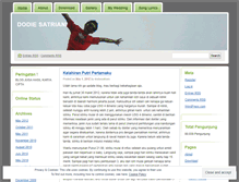Tablet Screenshot of dodiesatriani.wordpress.com