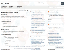Tablet Screenshot of eschng.wordpress.com