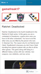 Mobile Screenshot of gamefreak17.wordpress.com