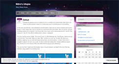 Desktop Screenshot of nitrochan.wordpress.com