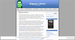 Desktop Screenshot of magazzuwatch.wordpress.com