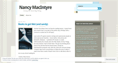 Desktop Screenshot of nancymacintyre.wordpress.com