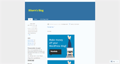 Desktop Screenshot of bikern.wordpress.com