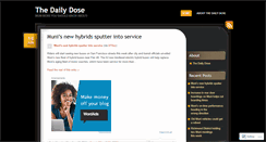 Desktop Screenshot of dailydosesf.wordpress.com