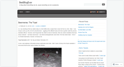 Desktop Screenshot of bestblogevar.wordpress.com