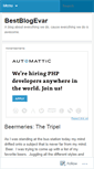 Mobile Screenshot of bestblogevar.wordpress.com