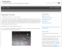 Tablet Screenshot of bestblogevar.wordpress.com