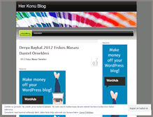 Tablet Screenshot of herkonu.wordpress.com