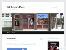 Tablet Screenshot of billectric.wordpress.com