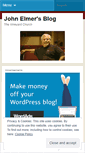 Mobile Screenshot of johnelmer.wordpress.com