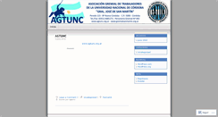 Desktop Screenshot of agtunc.wordpress.com