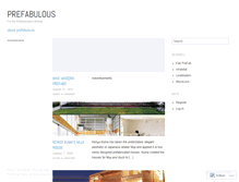 Tablet Screenshot of prefabulous.wordpress.com