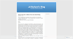 Desktop Screenshot of jdbullard.wordpress.com