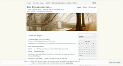 Desktop Screenshot of docrogerswrites.wordpress.com