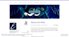 Desktop Screenshot of ermiliablog.wordpress.com