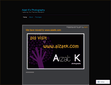 Tablet Screenshot of aizatk.wordpress.com