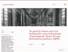 Tablet Screenshot of keyiflihobiler.wordpress.com