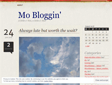 Tablet Screenshot of mcfwriter.wordpress.com