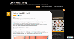 Desktop Screenshot of carlosyosua.wordpress.com