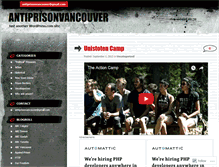 Tablet Screenshot of antiprisonvancouver.wordpress.com