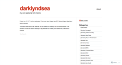Desktop Screenshot of darklyndsea.wordpress.com