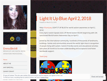 Tablet Screenshot of emmabirchill.wordpress.com