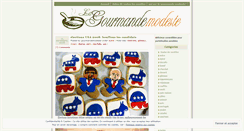 Desktop Screenshot of lagourmandemodeste.wordpress.com