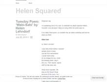 Tablet Screenshot of helensquared.wordpress.com