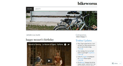 Desktop Screenshot of bikeworm.wordpress.com