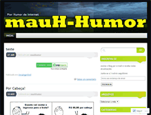 Tablet Screenshot of mauhhumor.wordpress.com