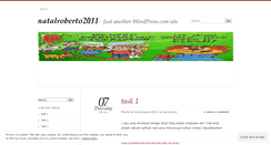 Desktop Screenshot of natalroberto2011.wordpress.com