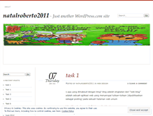 Tablet Screenshot of natalroberto2011.wordpress.com