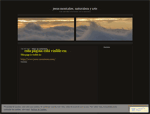 Tablet Screenshot of jesusmontanesbenito.wordpress.com